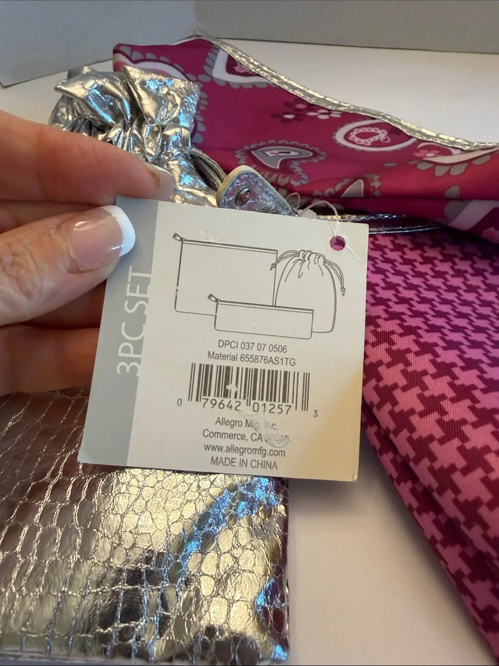 Cosmetic Bag Trio